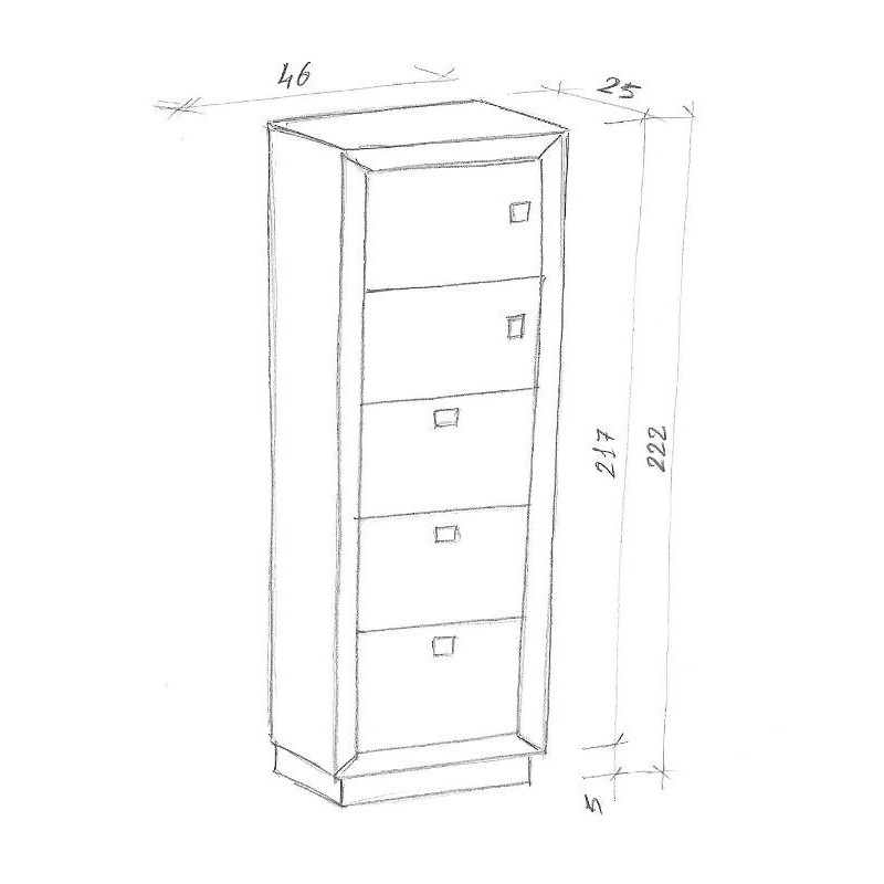 zapatero a medida de cinco portones