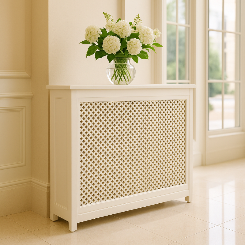 Cubreradiador Palmyra marfil Cubreradiador Palmyra marfil