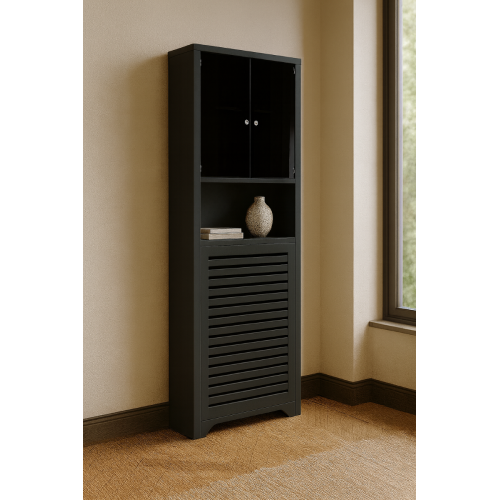 cubreradiador Condal 2P gris oscuro