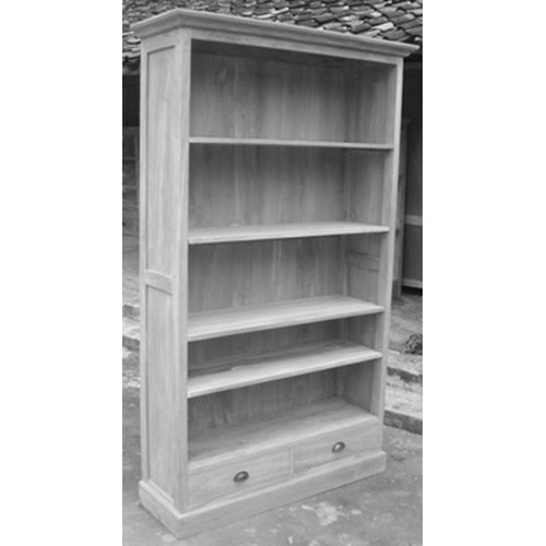 Librería Tej, gris.