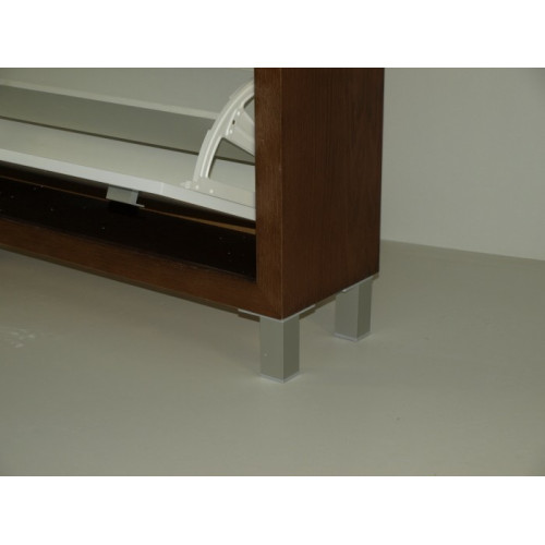 Mueble Zapatero mod. Z-10, patas de aluminio.