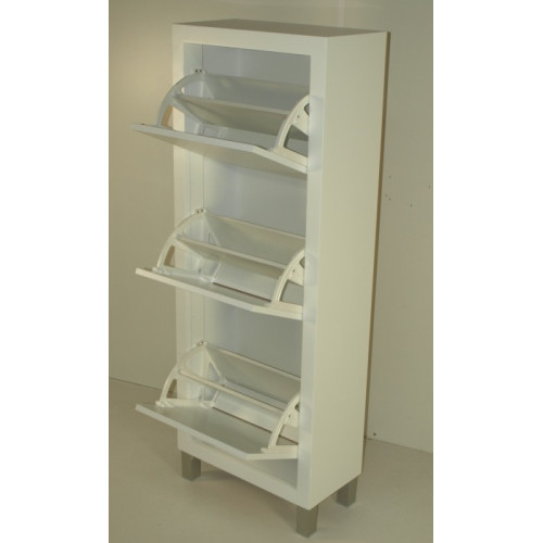 Mueble Zapatero mod. Z-30, de tres portones abatibles.