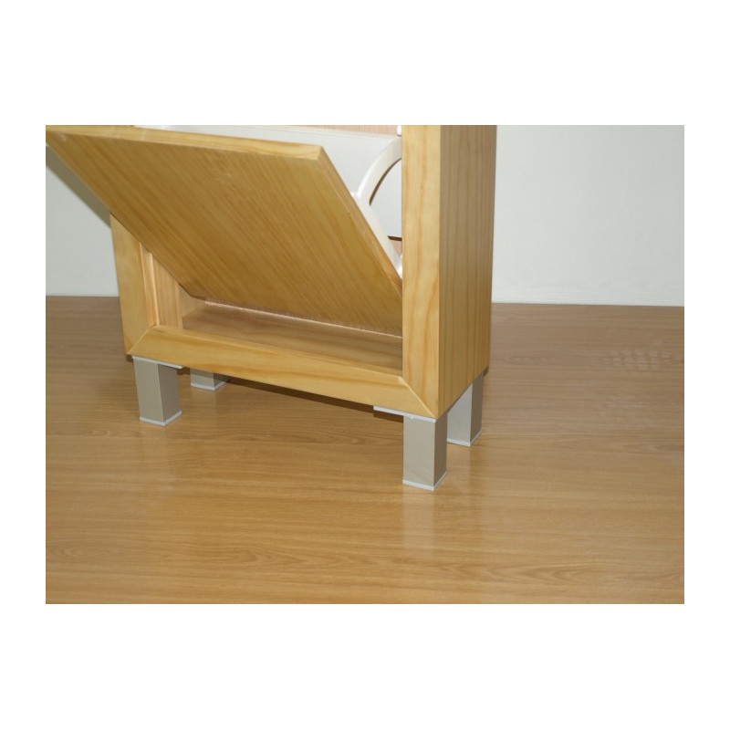 mueble zapatero de cuatro portones.