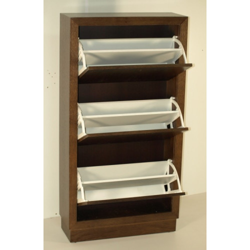 Mueble Zapatero mod. Alerce, tres portones abatibles.