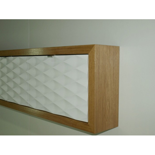 Mueble Zapatero Colgado, vista lateral.